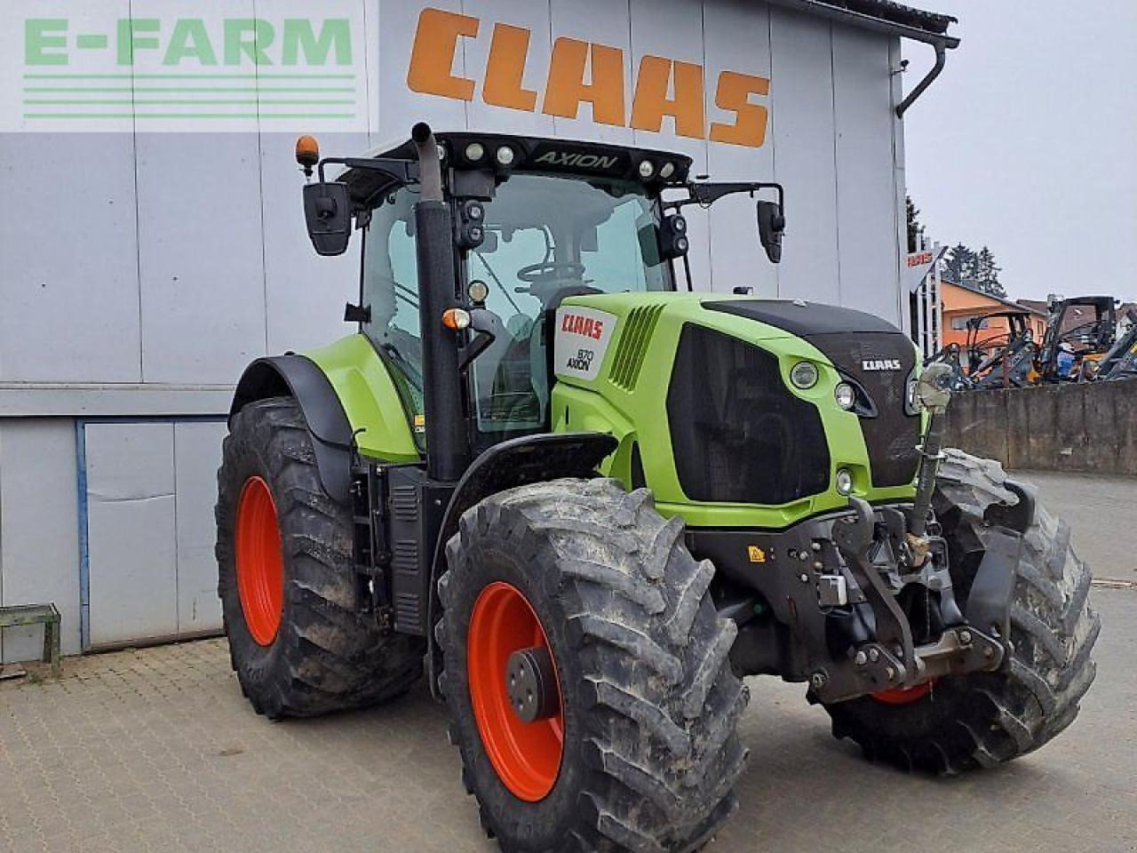 CLAAS axion 870 c-matic CMATIC - Tracteur agricole: photos 5 CLAAS axion 870 c-matic CMATIC - Tracteur agricole: photos 5