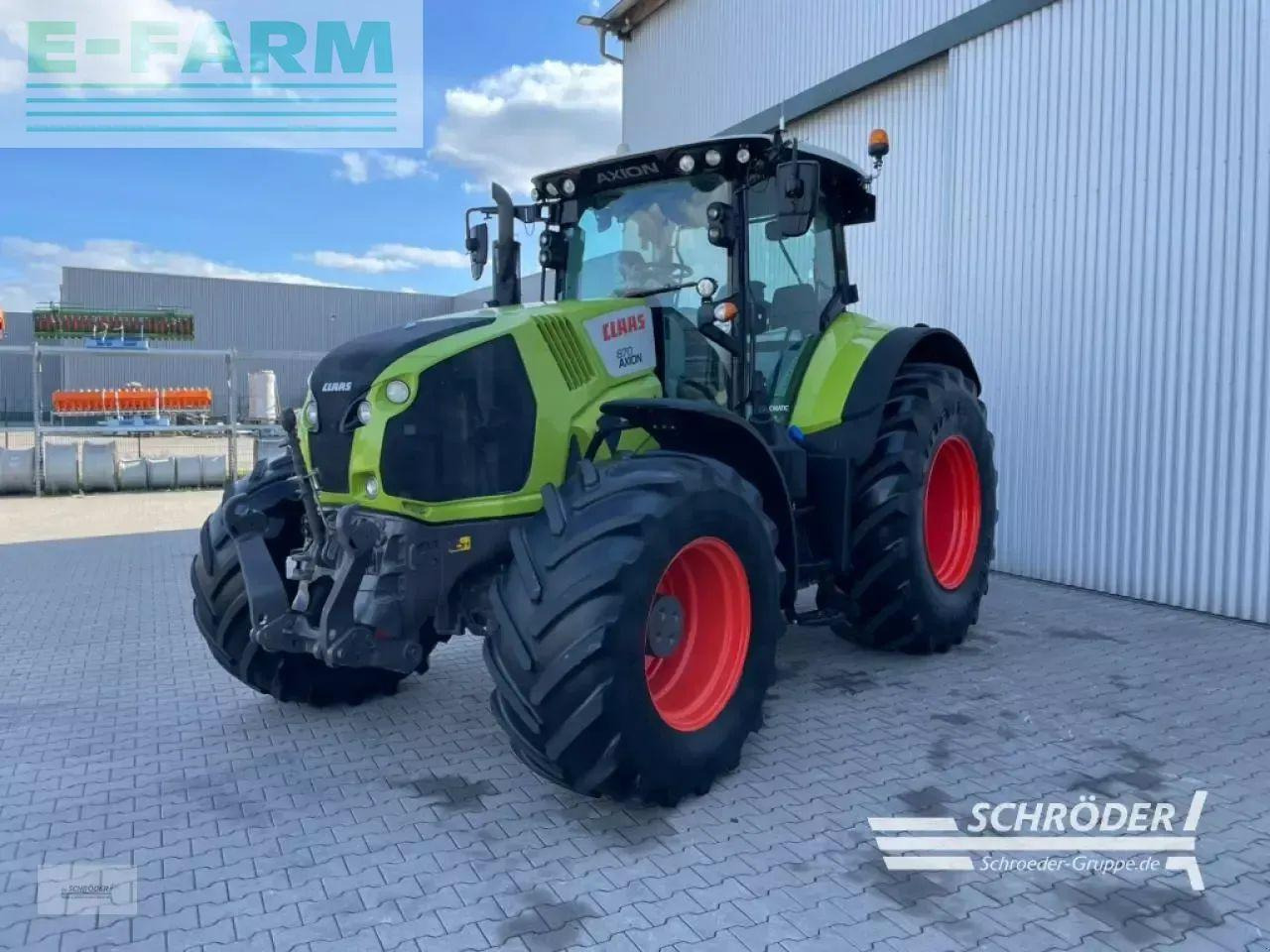 CLAAS axion 870 cmatic rtk CMATIC - Tracteur agricole: photos 5 CLAAS axion 870 cmatic rtk CMATIC - Tracteur agricole: photos 5