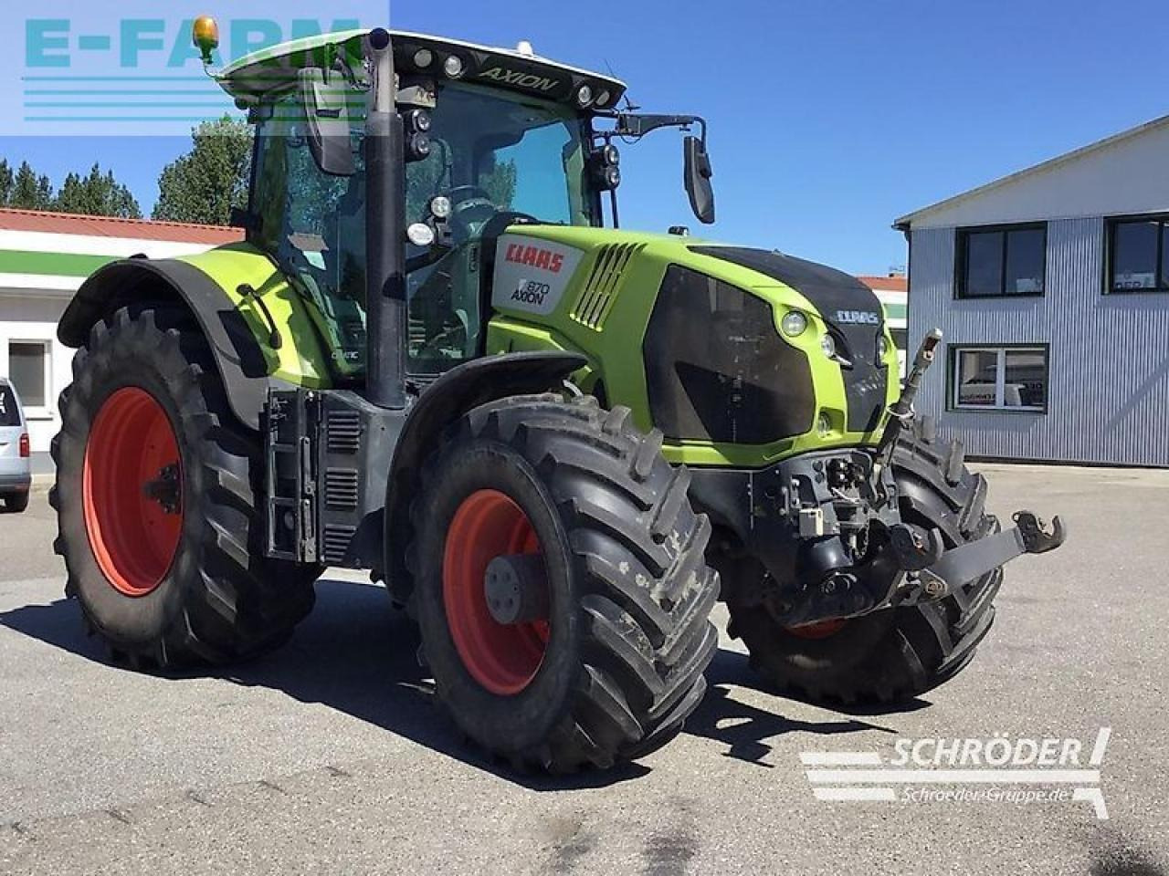 CLAAS axion 870 cmatic rtk CMATIC - Tracteur agricole: photos 1 CLAAS axion 870 cmatic rtk CMATIC - Tracteur agricole: photos 1