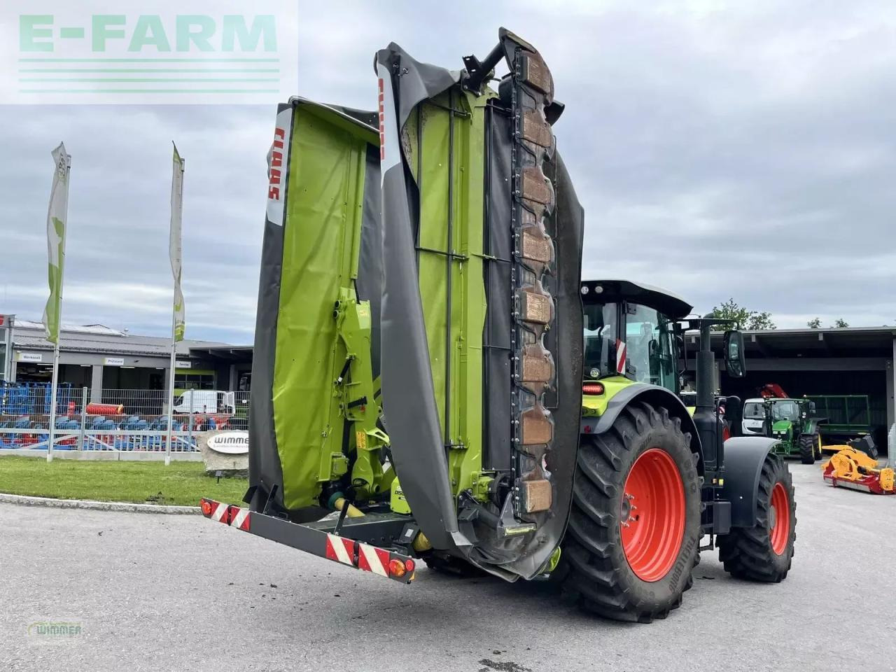 Faucheuse CLAAS disco 9300 trend - heckmähwerk 9,1m (butterfly): photos 15 Faucheuse CLAAS disco 9300 trend - heckmähwerk 9,1m (butterfly): photos 15