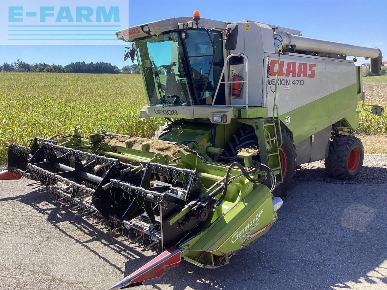 CLAAS lexion 470 evolution - Moissonneuse-batteuse: photos 1 CLAAS lexion 470 evolution - Moissonneuse-batteuse: photos 1