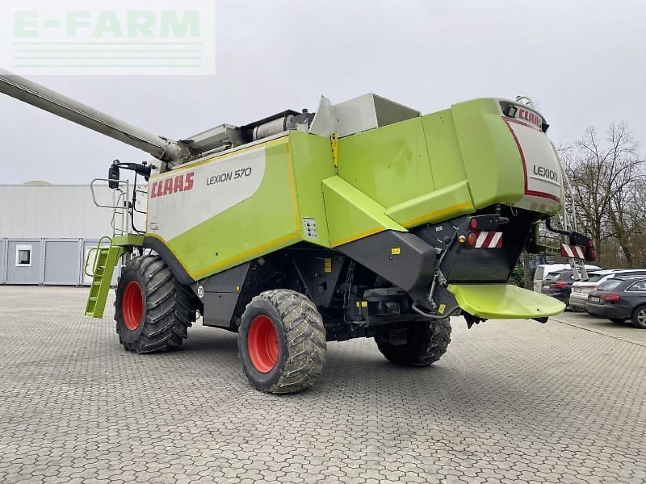 CLAAS lexion 570 4 wd - Moissonneuse-batteuse: photos 3 CLAAS lexion 570 4 wd - Moissonneuse-batteuse: photos 3