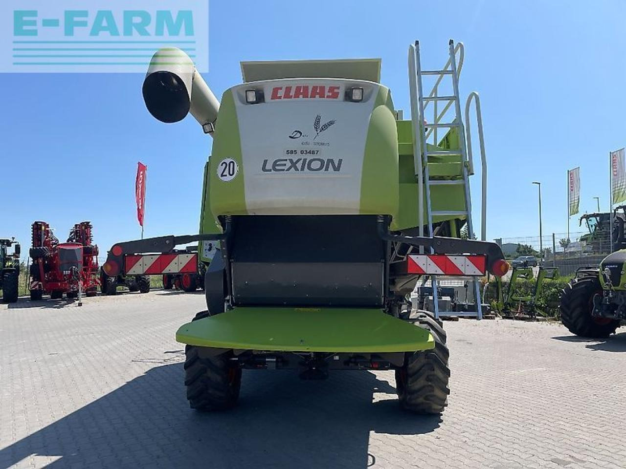 CLAAS lexion 570 c - Moissonneuse-batteuse: photos 3 CLAAS lexion 570 c - Moissonneuse-batteuse: photos 3