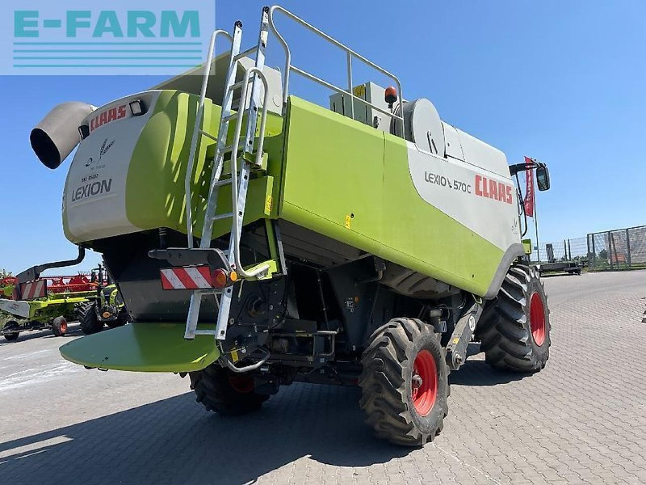 CLAAS lexion 570 c - Moissonneuse-batteuse: photos 5 CLAAS lexion 570 c - Moissonneuse-batteuse: photos 5