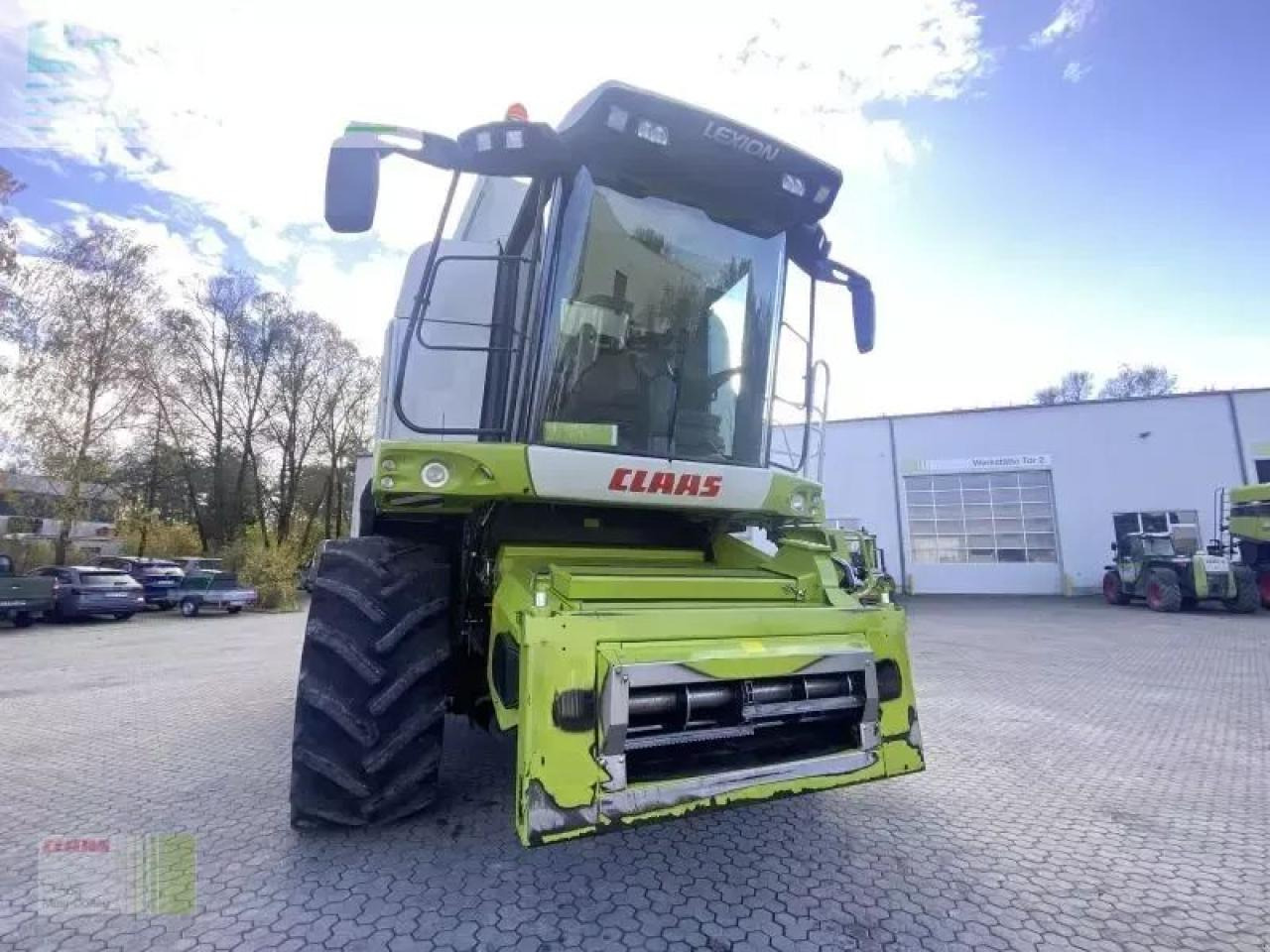 CLAAS lexion 570 + v750 + tw - Moissonneuse-batteuse: photos 2 CLAAS lexion 570 + v750 + tw - Moissonneuse-batteuse: photos 2