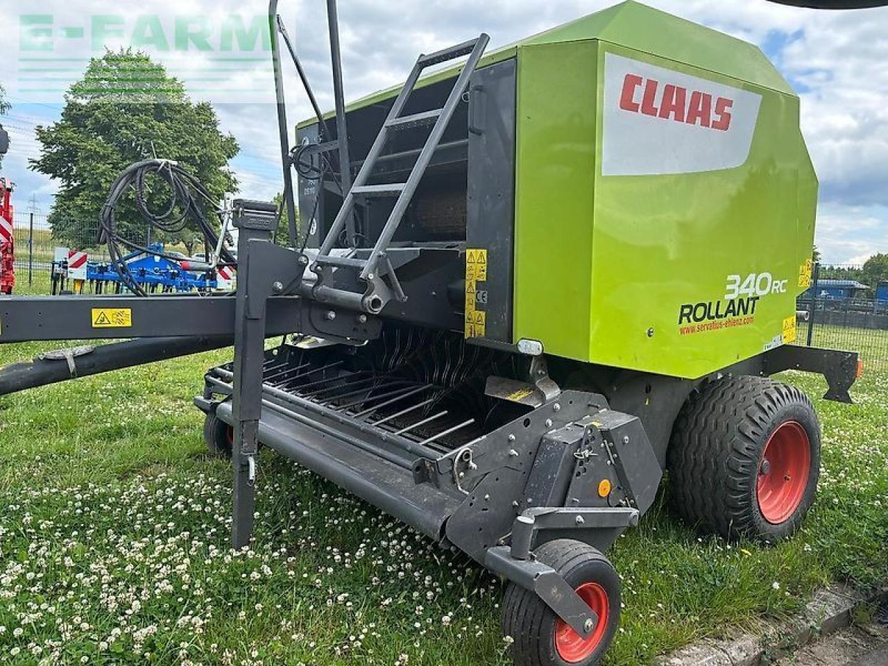 CLAAS rollant 340 rc - Presse à balles cubiques: photos 5 CLAAS rollant 340 rc - Presse à balles cubiques: photos 5