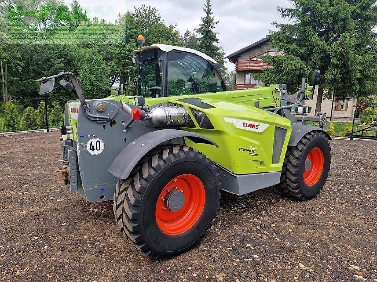 CLAAS scorpion 732 - Chargeuse sur pneus: photos 4 CLAAS scorpion 732 - Chargeuse sur pneus: photos 4