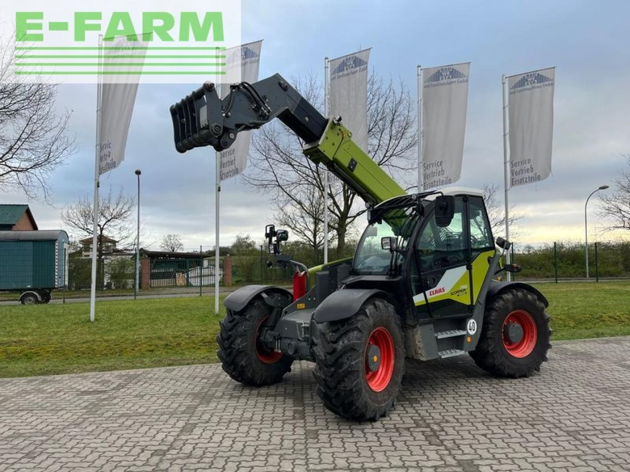 CLAAS scorpion 756 varipower plus - Chariot télescopique: photos 1 CLAAS scorpion 756 varipower plus - Chariot télescopique: photos 1