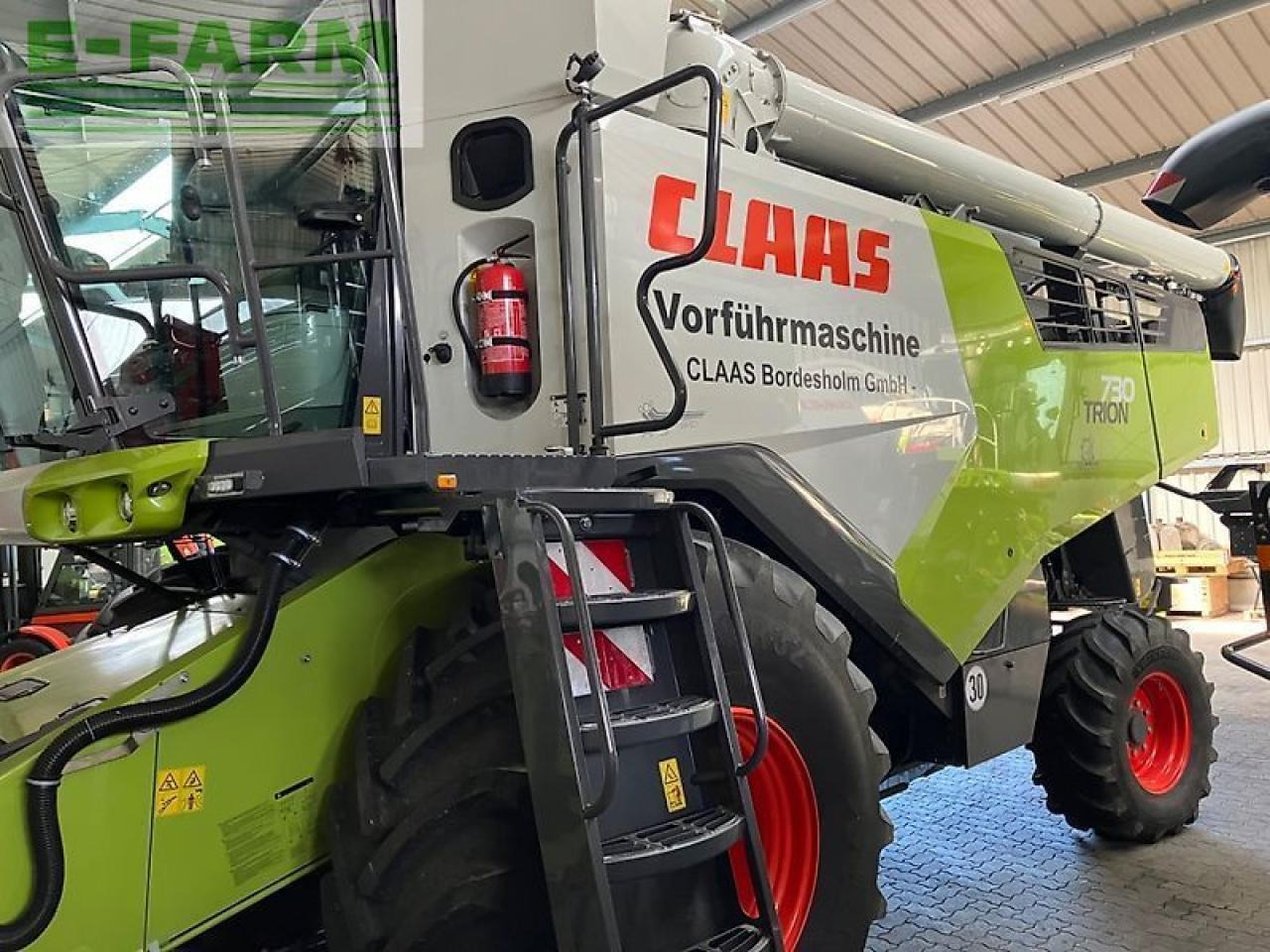 CLAAS trion 730 - Moissonneuse-batteuse: photos 4 CLAAS trion 730 - Moissonneuse-batteuse: photos 4