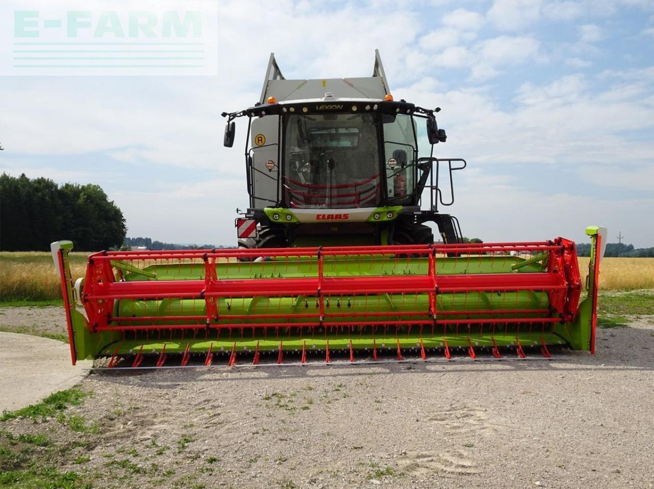 CLAAS v 620 mit wagen - Moissoneuse: photos 2 CLAAS v 620 mit wagen - Moissoneuse: photos 2