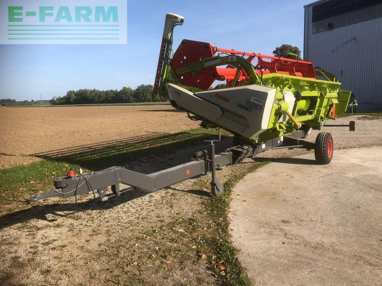 CLAAS v 620 mit wagen - Moissoneuse: photos 3 CLAAS v 620 mit wagen - Moissoneuse: photos 3