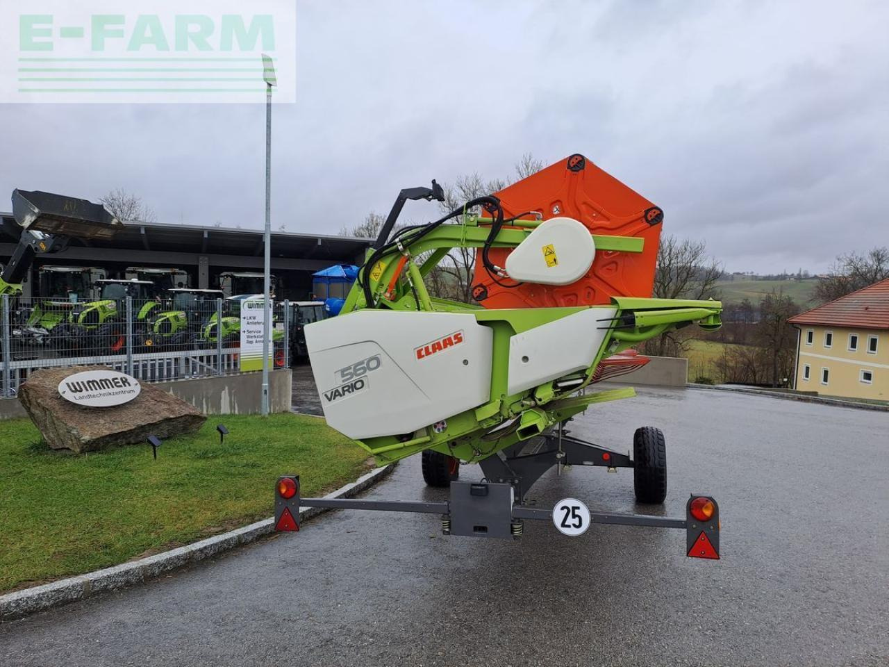 CLAAS vario 560 - Moissoneuse: photos 4 CLAAS vario 560 - Moissoneuse: photos 4
