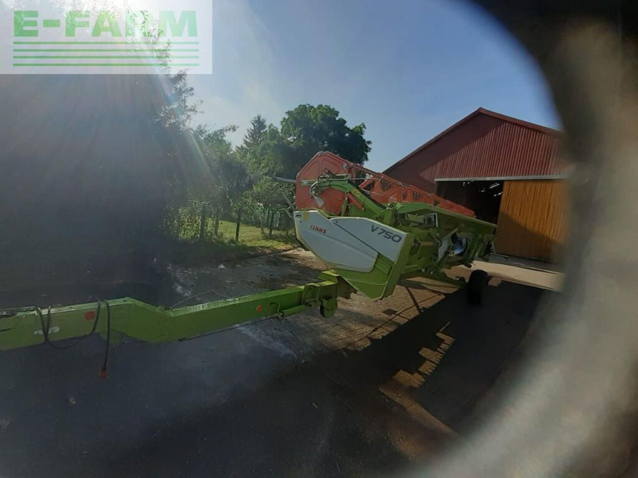 CLAAS vario-schneidwerk v 750 + transportwagen - Accessoire aux ensileuses: photos 4 CLAAS vario-schneidwerk v 750 + transportwagen - Accessoire aux ensileuses: photos 4