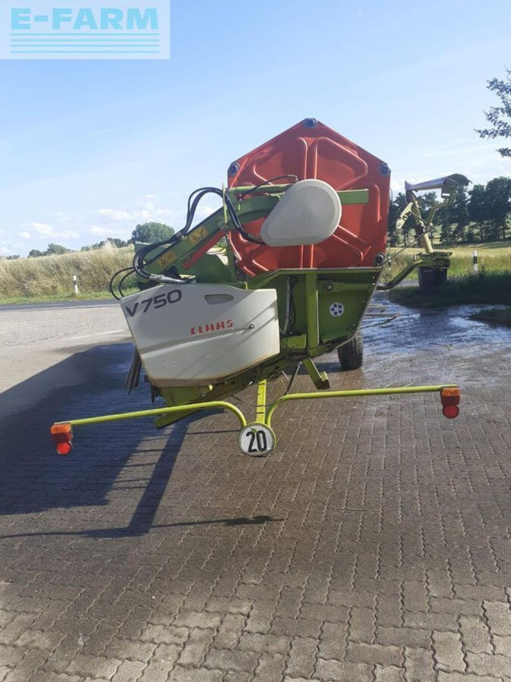 CLAAS vario-schneidwerk v 750 + transportwagen - Accessoire aux ensileuses: photos 2 CLAAS vario-schneidwerk v 750 + transportwagen - Accessoire aux ensileuses: photos 2