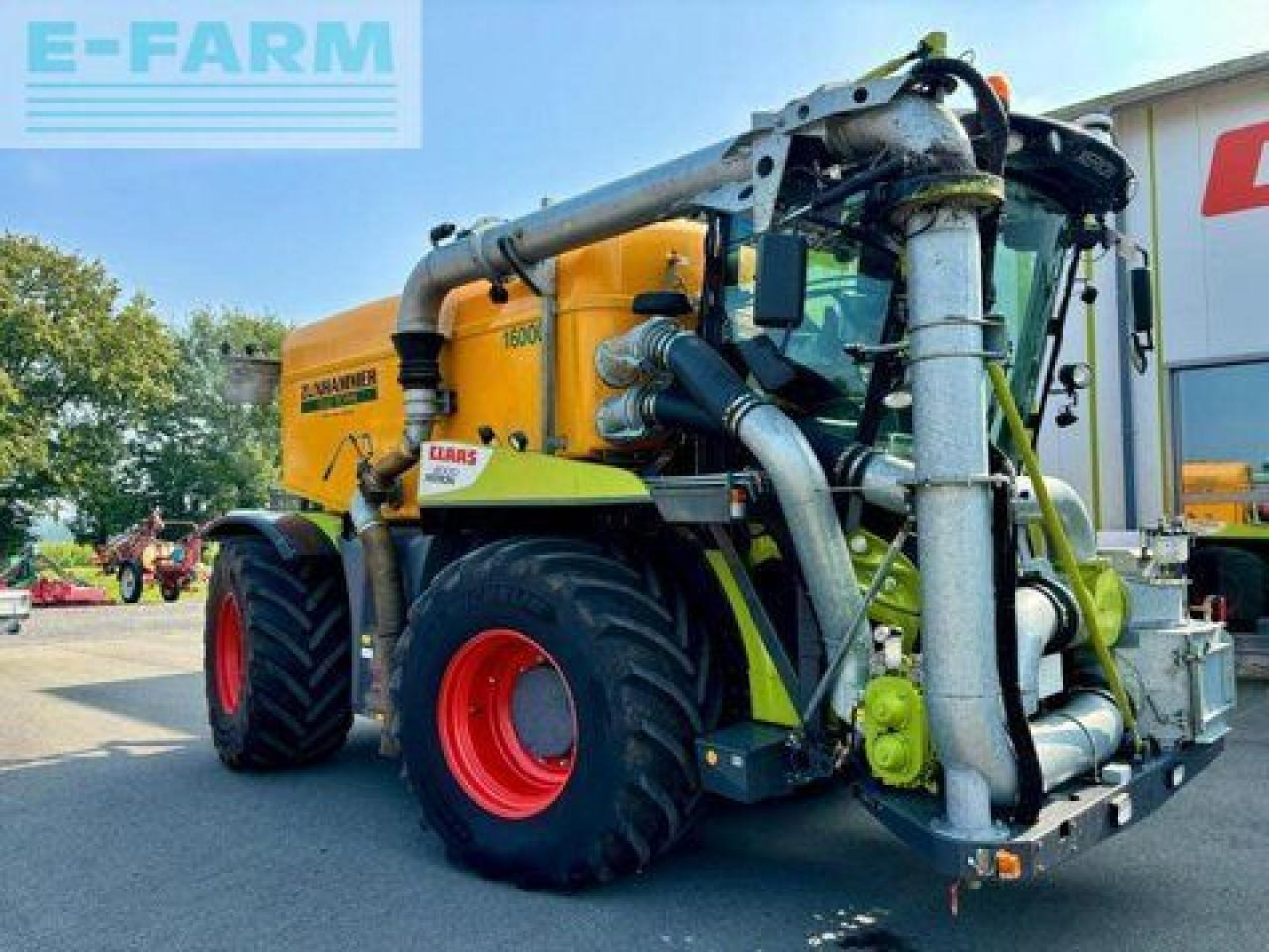 Tracteur agricole CLAAS xerion 4000 saddle trac, zunhammer acx 16 cbm SADDLE TRAC: photos 7