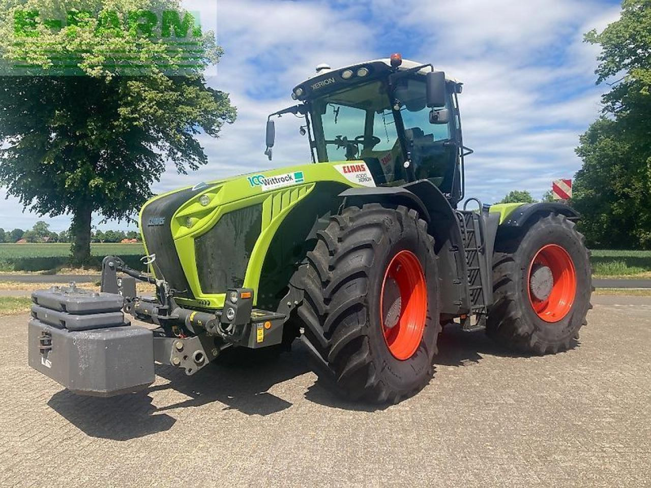 Tracteur agricole CLAAS xerion 4000 t vc: photos 17 Tracteur agricole CLAAS xerion 4000 t vc: photos 17