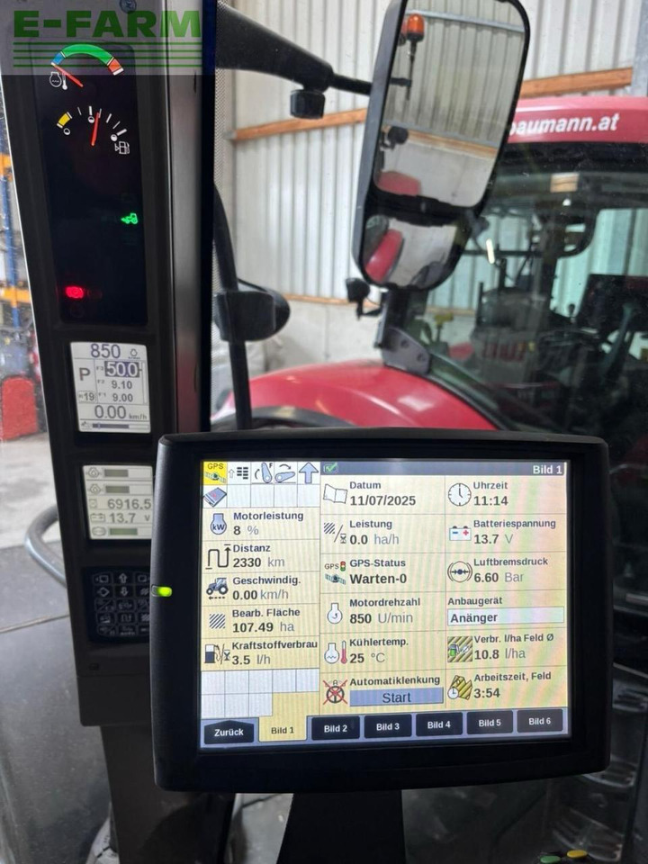 Tracteur agricole Case-IH Puma 160 CVX: photos 9 Tracteur agricole Case-IH Puma 160 CVX: photos 9