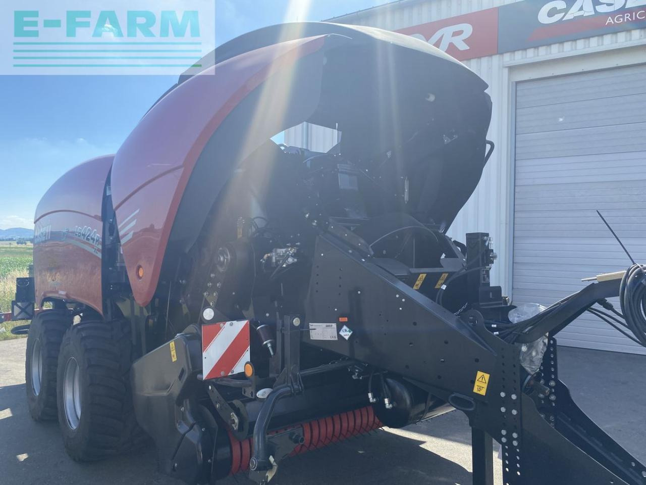 Case-IH lb424 rotor cutter xl - Presse à balles cubiques: photos 2 Case-IH lb424 rotor cutter xl - Presse à balles cubiques: photos 2