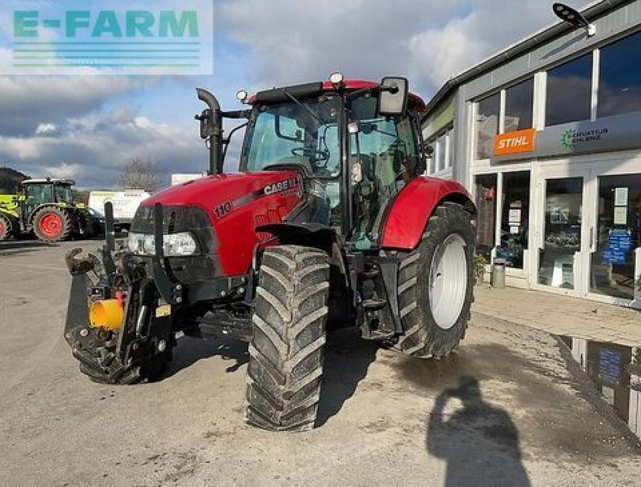 Case-IH maxxum 110 niedrigdach mit fronthydraulik und za - Tracteur agricole: photos 1 Case-IH maxxum 110 niedrigdach mit fronthydraulik und za - Tracteur agricole: photos 1