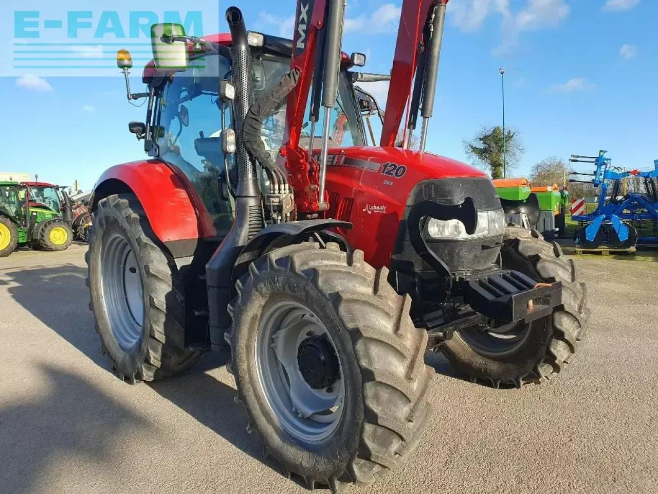 Case-IH maxxum 120 cvx CVX - Tracteur agricole: photos 2 Case-IH maxxum 120 cvx CVX - Tracteur agricole: photos 2