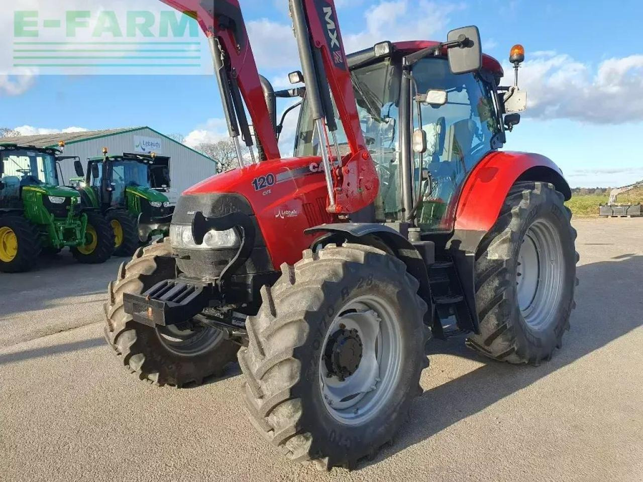 Case-IH maxxum 120 cvx CVX - Tracteur agricole: photos 1 Case-IH maxxum 120 cvx CVX - Tracteur agricole: photos 1
