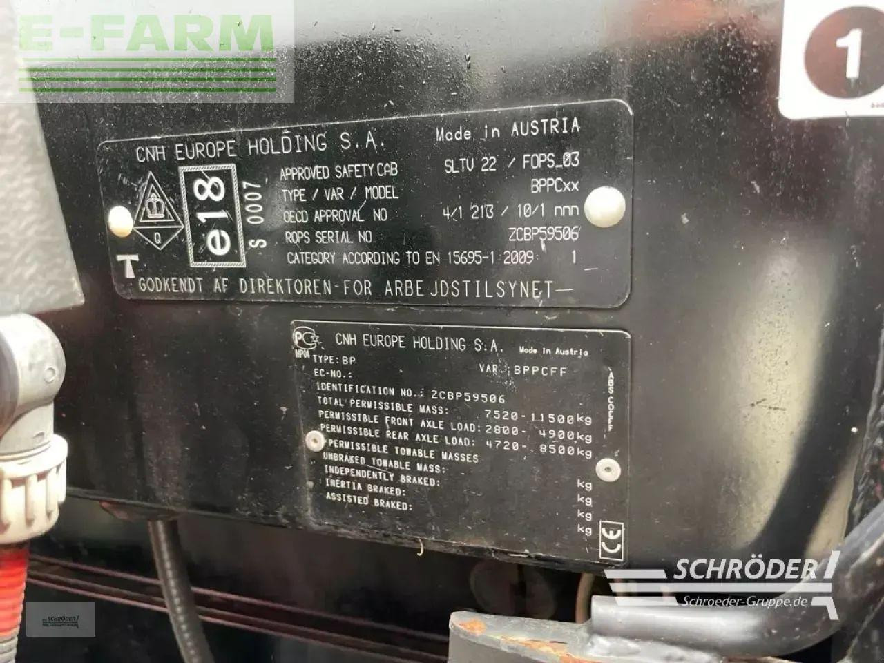 Tracteur agricole Case-IH puma cvx 160: photos 23