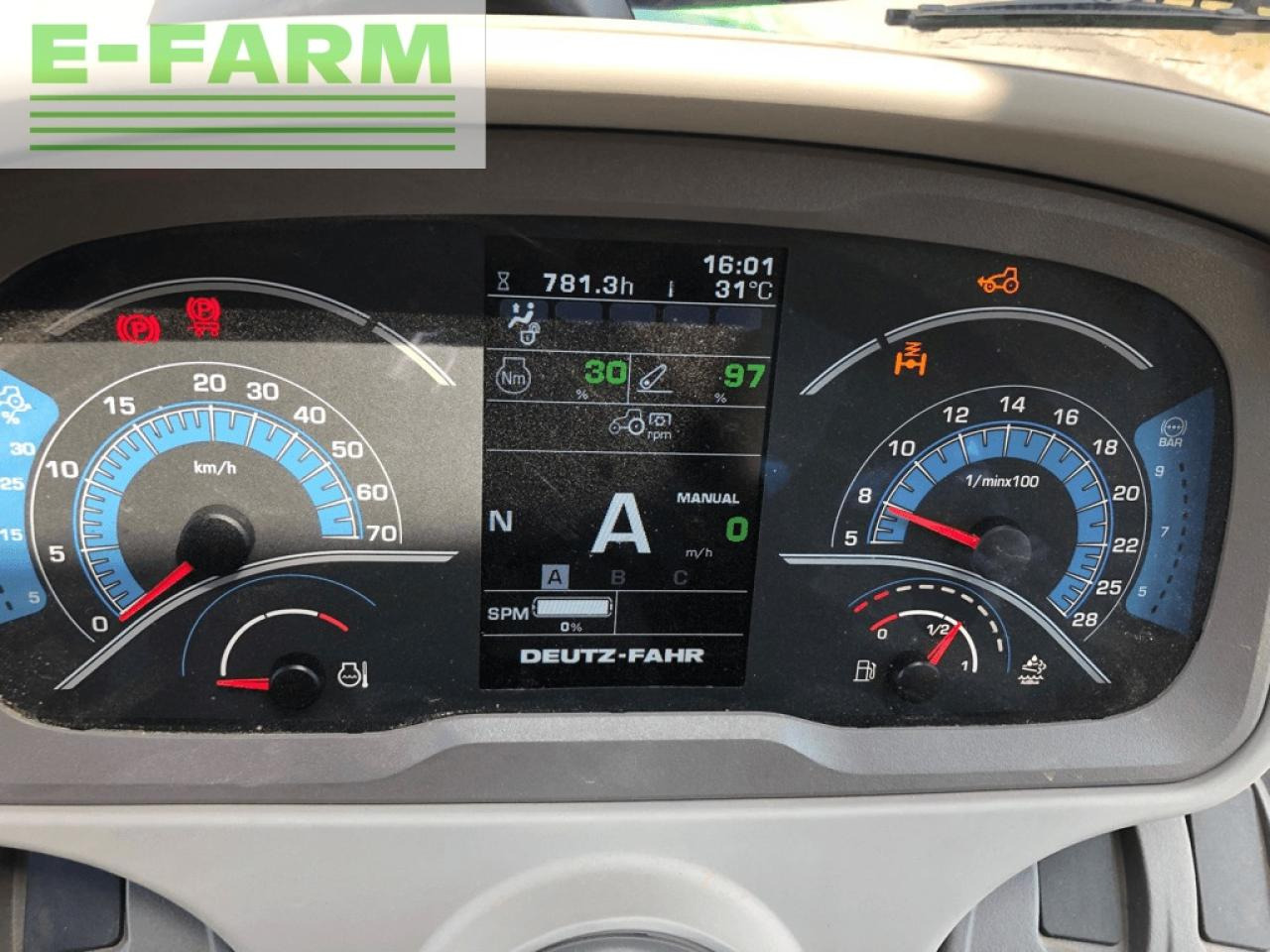 Tracteur agricole Deutz-Fahr 6120: photos 7