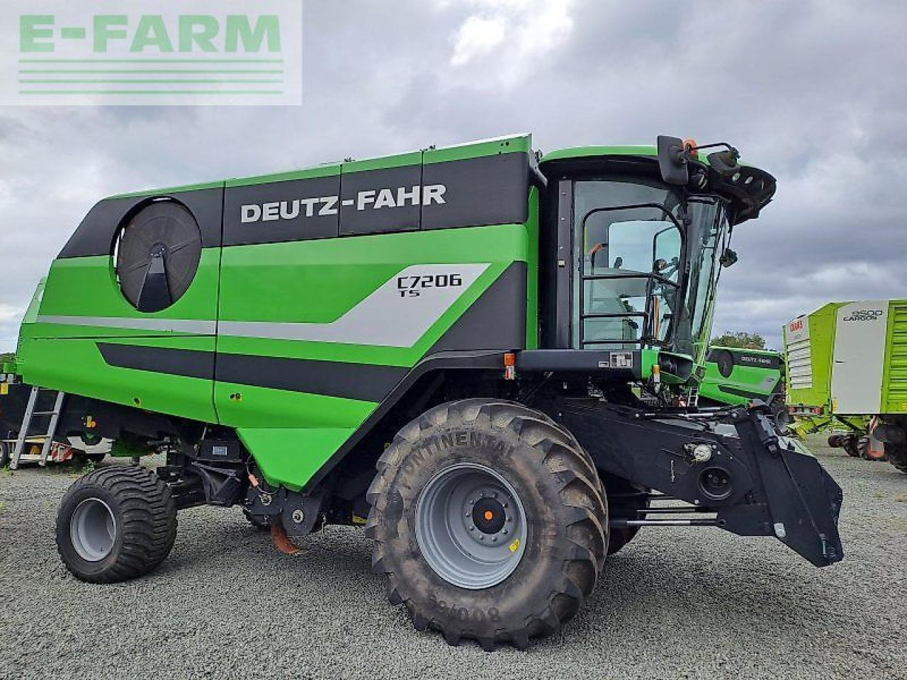 Deutz-Fahr c7206 ts - Moissonneuse-batteuse: photos 4 Deutz-Fahr c7206 ts - Moissonneuse-batteuse: photos 4
