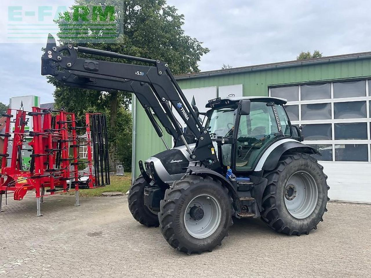 Deutz-Fahr lamborghini r 6.160.4 - Tracteur agricole: photos 1 Deutz-Fahr lamborghini r 6.160.4 - Tracteur agricole: photos 1