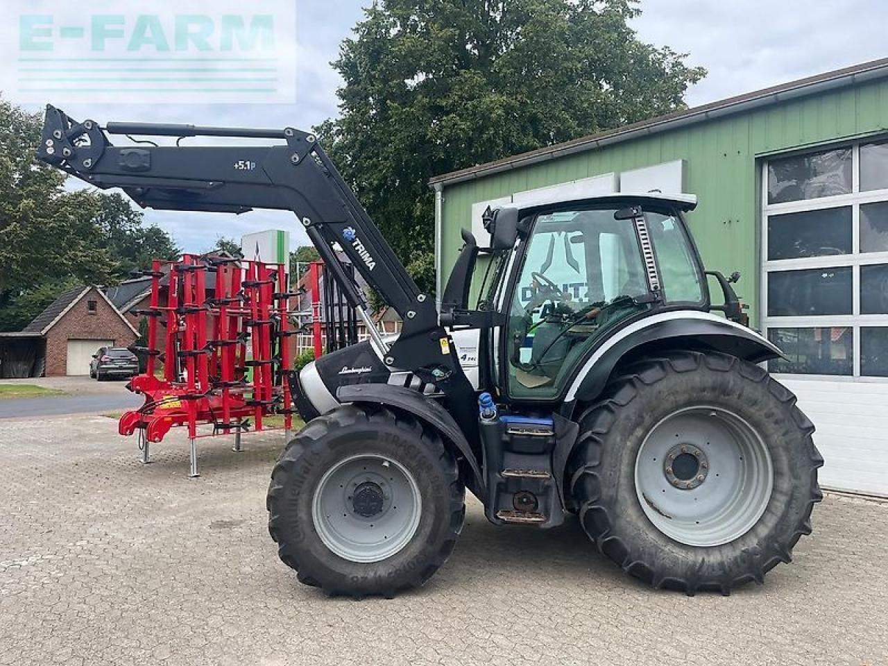 Deutz-Fahr lamborghini r 6.160.4 - Tracteur agricole: photos 2 Deutz-Fahr lamborghini r 6.160.4 - Tracteur agricole: photos 2