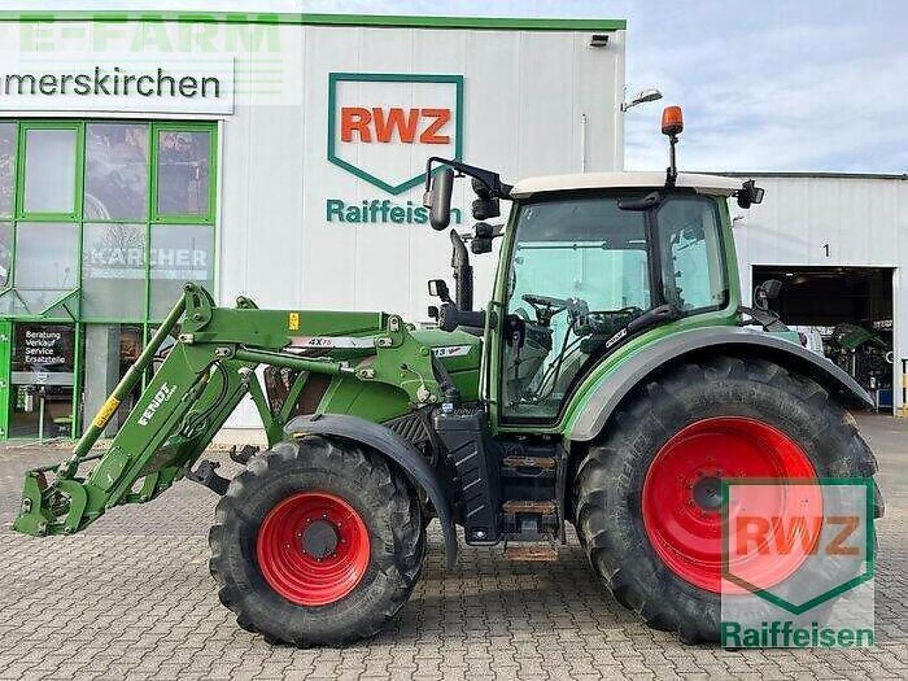 Fendt 313 s4 profi mit frontlader - Tracteur agricole: photos 1 Fendt 313 s4 profi mit frontlader - Tracteur agricole: photos 1