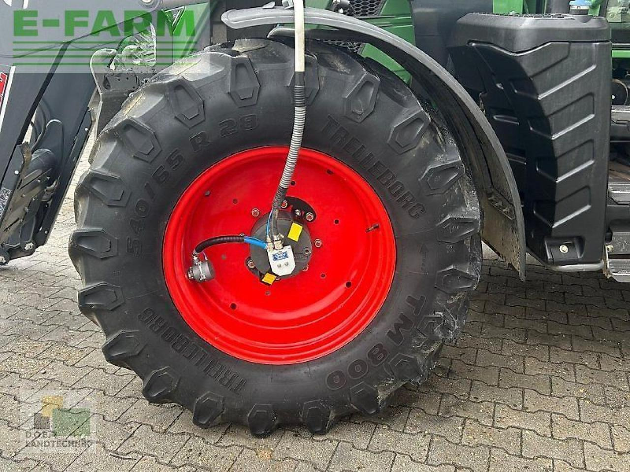 Tracteur agricole Fendt 516 vario lenksystemvorbereitung: photos 9