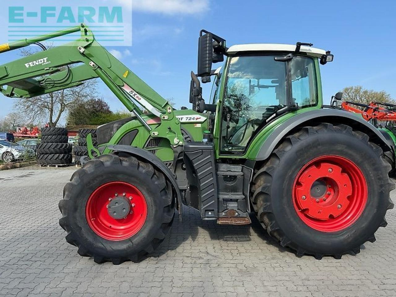 Fendt 724 vario - Tracteur agricole: photos 2 Fendt 724 vario - Tracteur agricole: photos 2