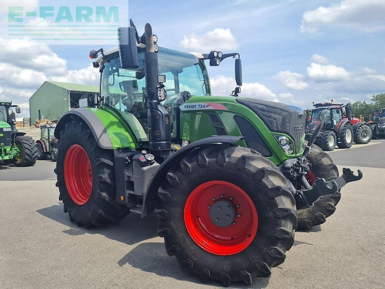 Fendt 724 vario profi+ - Tracteur agricole: photos 4 Fendt 724 vario profi+ - Tracteur agricole: photos 4