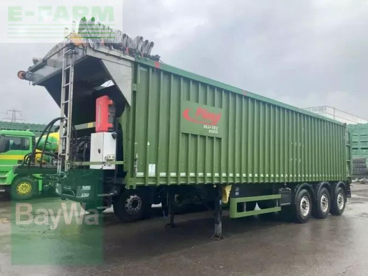 Fliegl abschiebesattelauflieger 3108 - Benne agricole: photos 3 Fliegl abschiebesattelauflieger 3108 - Benne agricole: photos 3