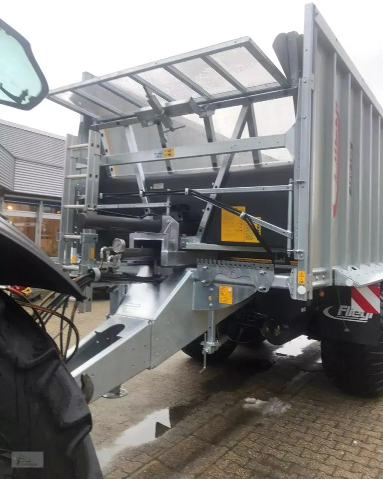 Fliegl asw190 mit k80 und nachlauflenkachse - Benne agricole: photos 3 Fliegl asw190 mit k80 und nachlauflenkachse - Benne agricole: photos 3