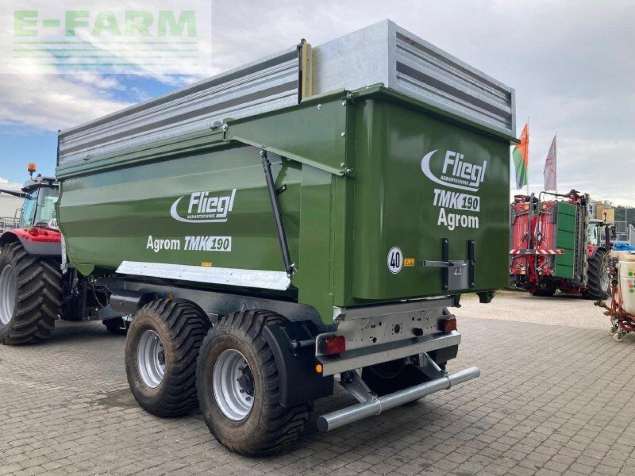 Fliegl tmk 190 fox - Benne agricole: photos 4 Fliegl tmk 190 fox - Benne agricole: photos 4