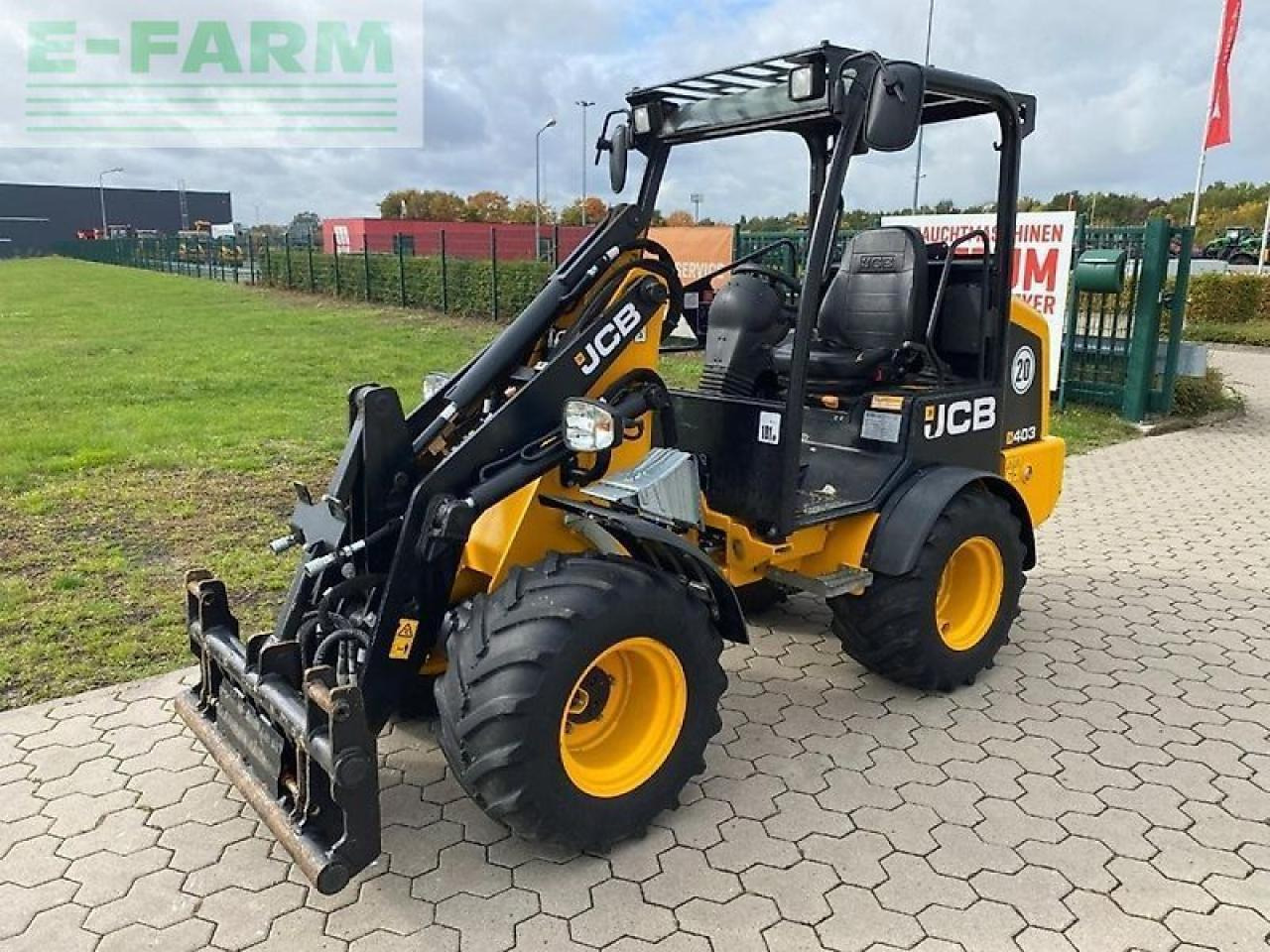 JCB 403 agri hoflader - Mini pelle: photos 1 JCB 403 agri hoflader - Mini pelle: photos 1