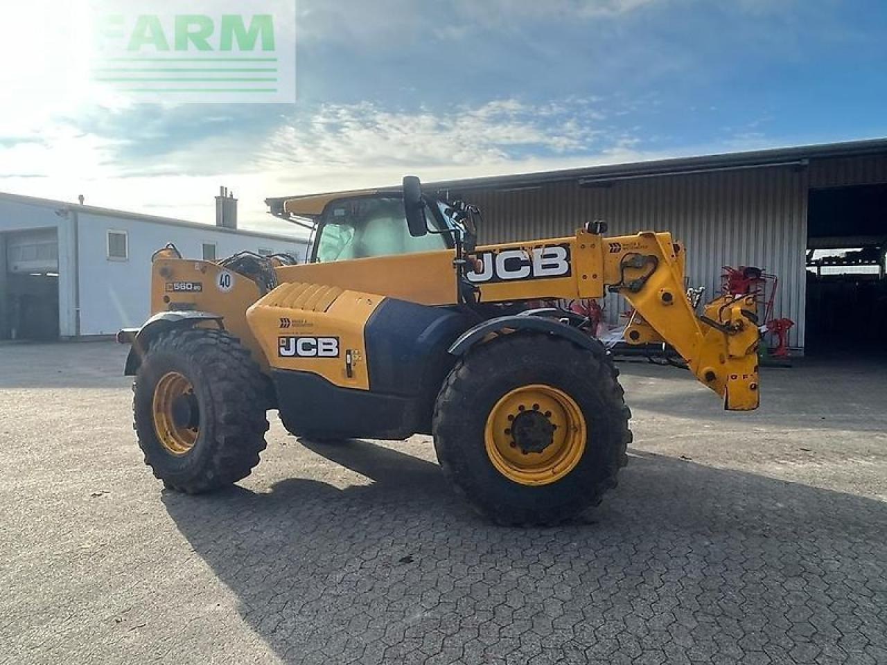 JCB 560-80 agri super - Chariot télescopique: photos 2 JCB 560-80 agri super - Chariot télescopique: photos 2