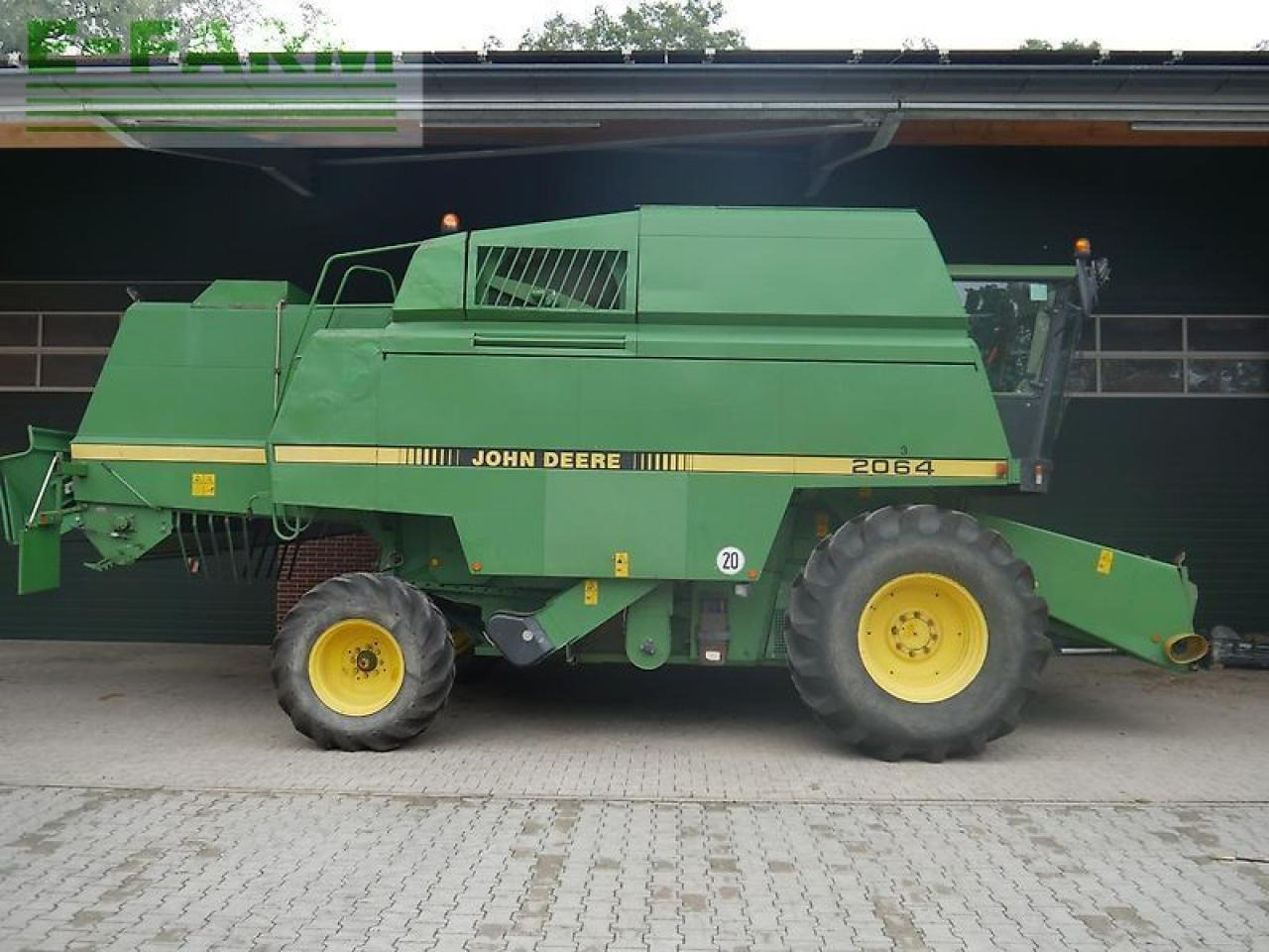 John Deere 2064 + 6m schneidwerk - Moissonneuse-batteuse: photos 2 John Deere 2064 + 6m schneidwerk - Moissonneuse-batteuse: photos 2