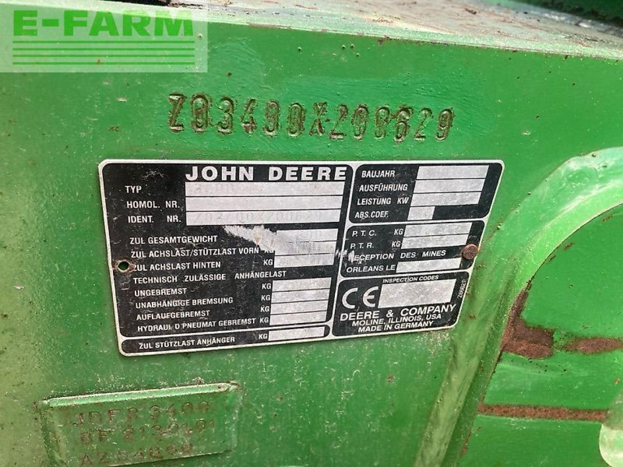 John Deere 3400 - Chariot télescopique: photos 2 John Deere 3400 - Chariot télescopique: photos 2