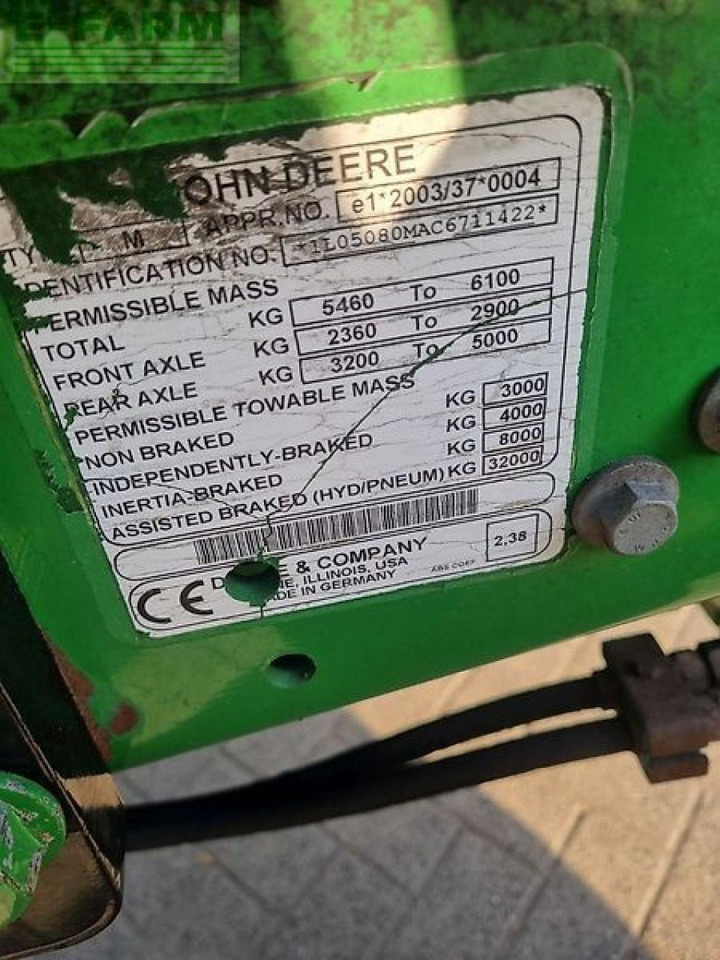 Tracteur agricole John Deere 5080m: photos 9
