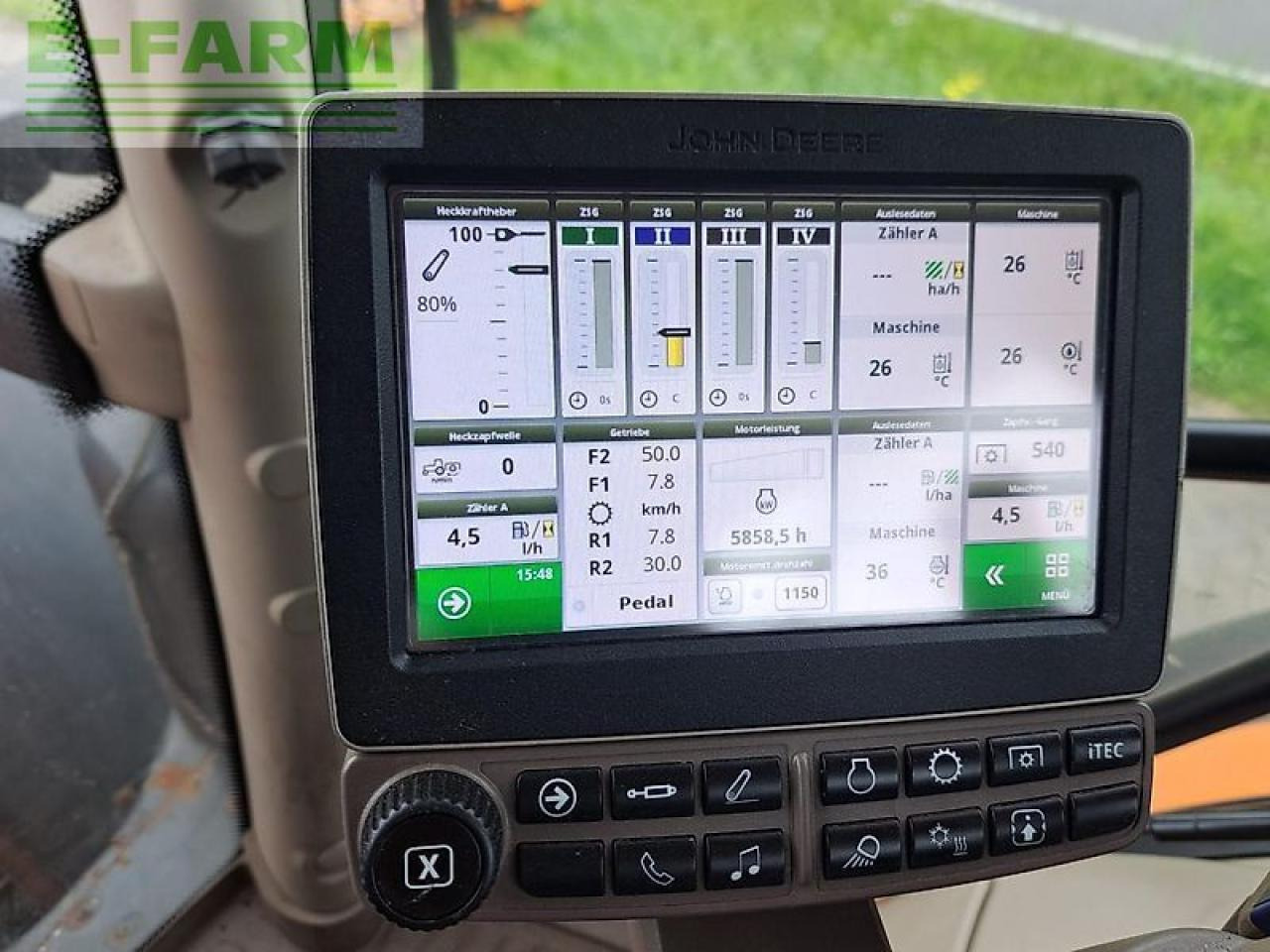 John Deere 6145r - Tracteur agricole: photos 4 John Deere 6145r - Tracteur agricole: photos 4