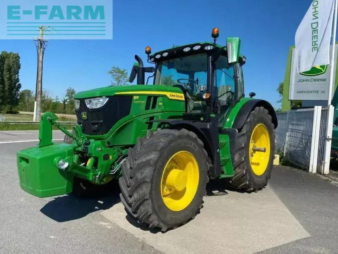 John Deere 6r 155 - Tracteur agricole: photos 1 John Deere 6r 155 - Tracteur agricole: photos 1