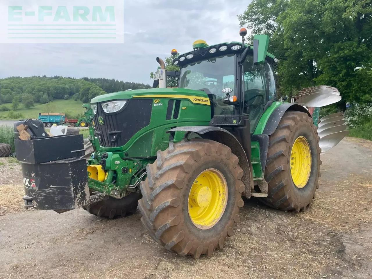 John Deere 6r 195 autopower - Tracteur agricole: photos 1 John Deere 6r 195 autopower - Tracteur agricole: photos 1