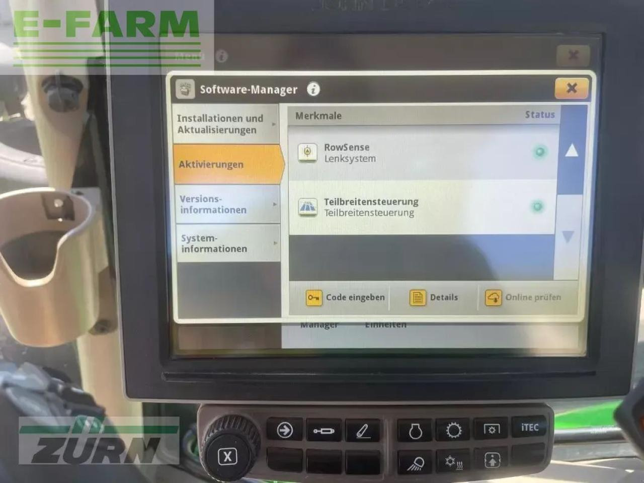 Tracteur agricole John Deere 6r195 / 6r 195: photos 8 Tracteur agricole John Deere 6r195 / 6r 195: photos 8