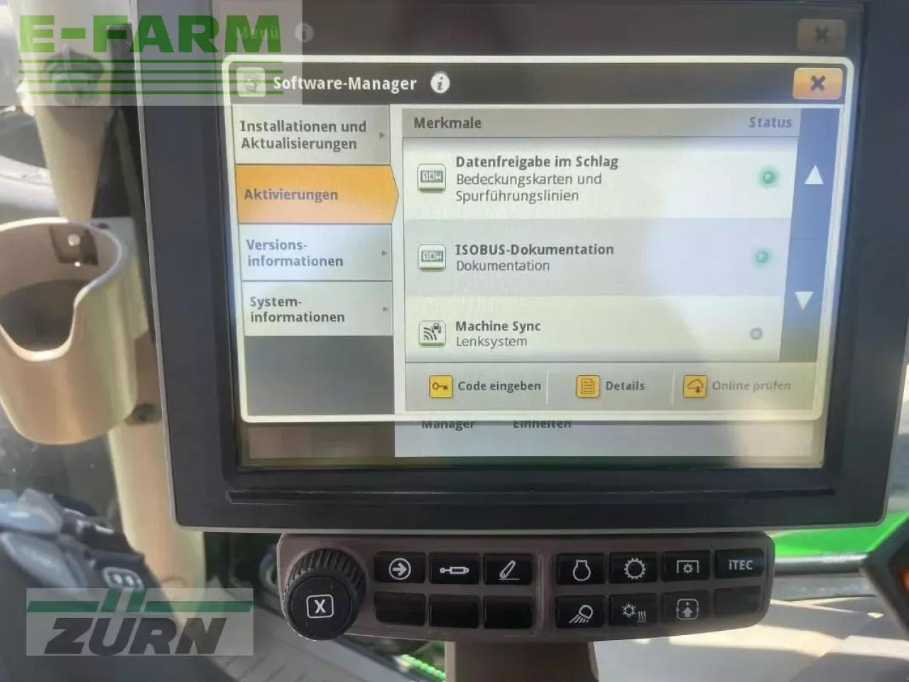 Tracteur agricole John Deere 6r195 / 6r 195: photos 14 Tracteur agricole John Deere 6r195 / 6r 195: photos 14