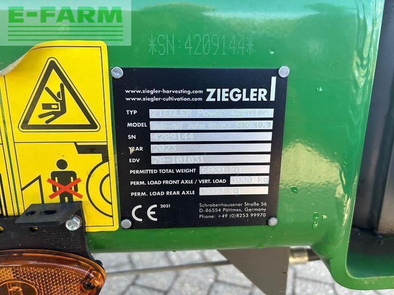 Accessoire aux ensileuses John Deere 735d: photos 12
