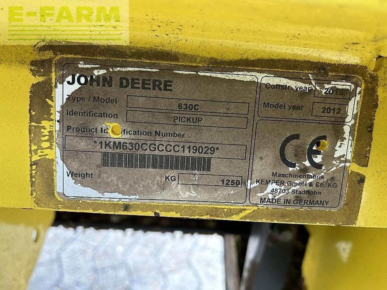 Ensileuse John Deere 7500: photos 7