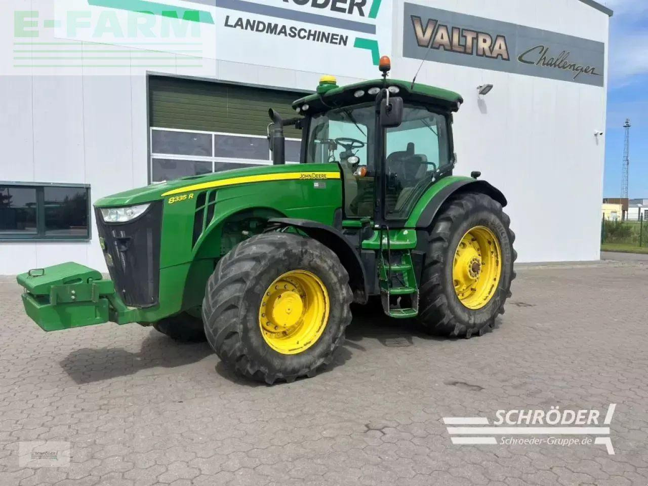 John Deere 8335 r autopower + zwillingsbereifung - Tracteur agricole: photos 1 John Deere 8335 r autopower + zwillingsbereifung - Tracteur agricole: photos 1